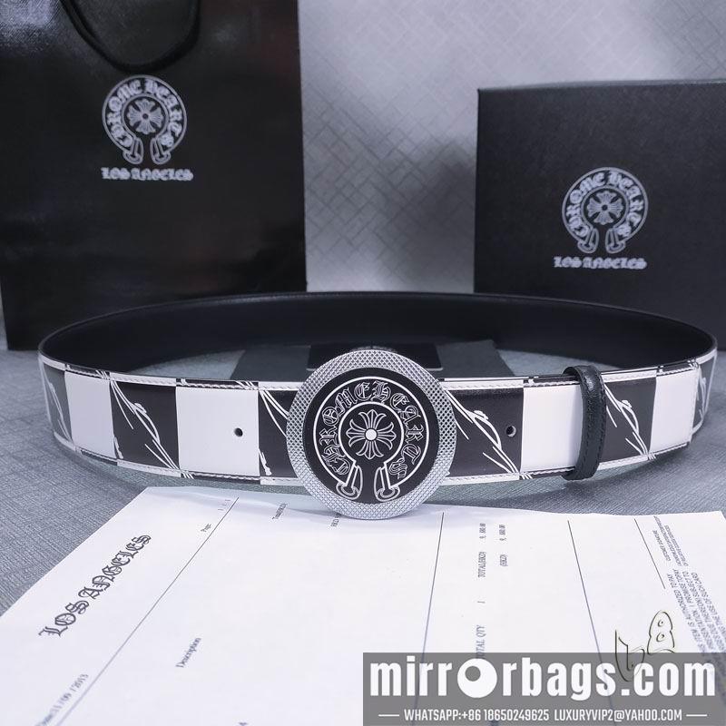 Chrome Hearts belt 38mmX80-125cm lb082003