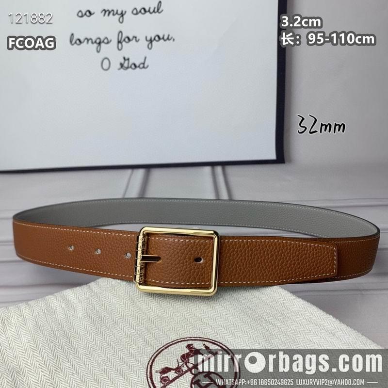 Hermes belt 32mmX95-110cm 8L26