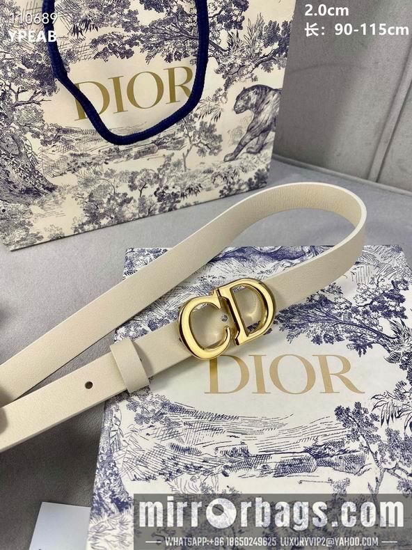 Dior Belt 20mmX90-115cm 8L04