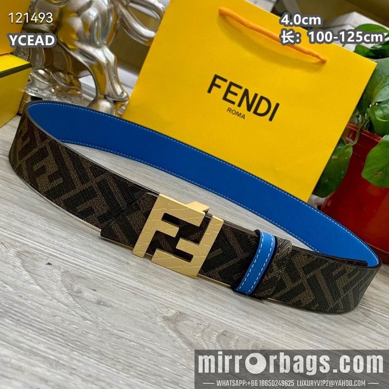 Fendi belt 40mmX100-125cm 8L122