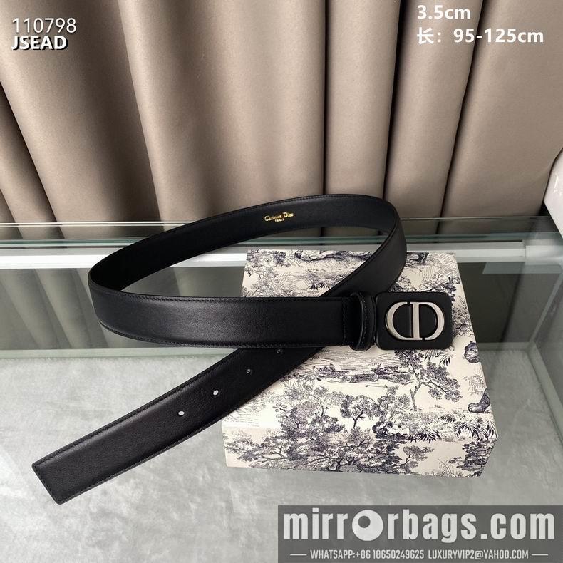 Dior Belt 35mm 95-125cm 8L07