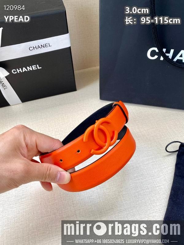 Chanel belt 30mmX95-115cm 8L072004
