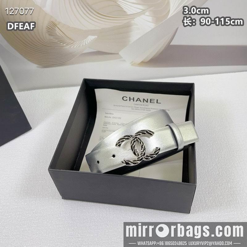 Chanel belt 30mmX90-115cm 8L38