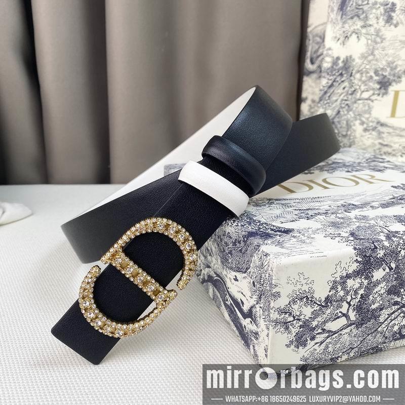Dior belt 30mmX95-115cm 7D33