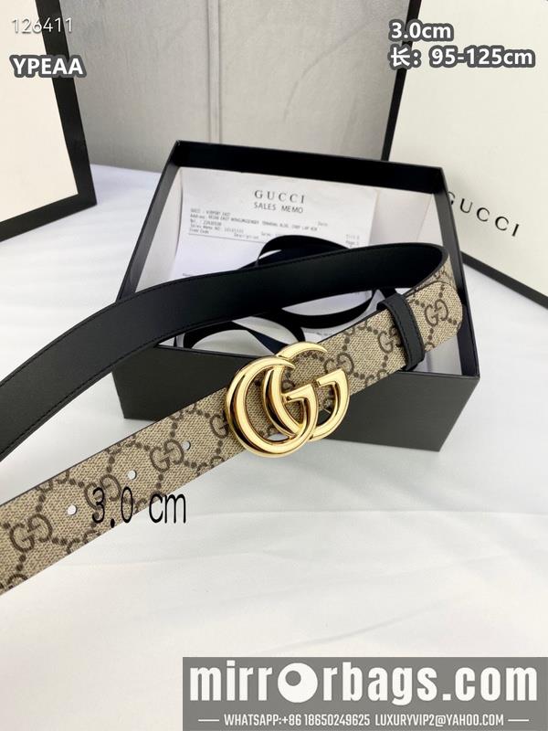 Gucci belt 30mmX95-125cm 8L19