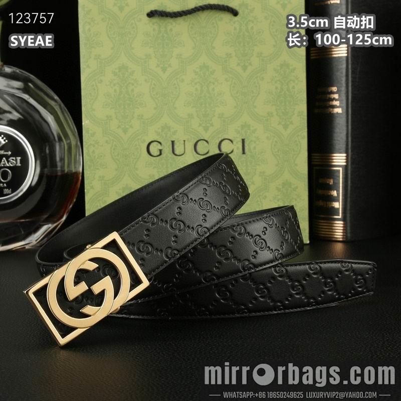 Gucci belt 35mmX100-125cm 8L53