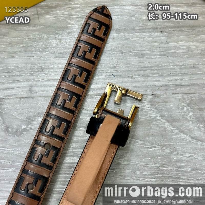 Fendi belt 20mmX95-115cm 8L14