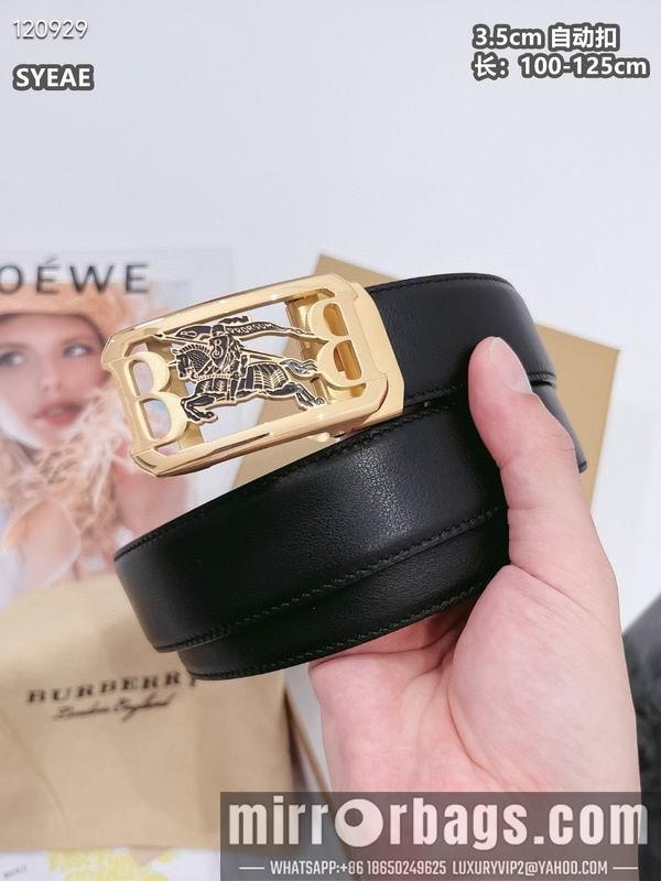 Burberry belt 35mmX100-125cm 8L86