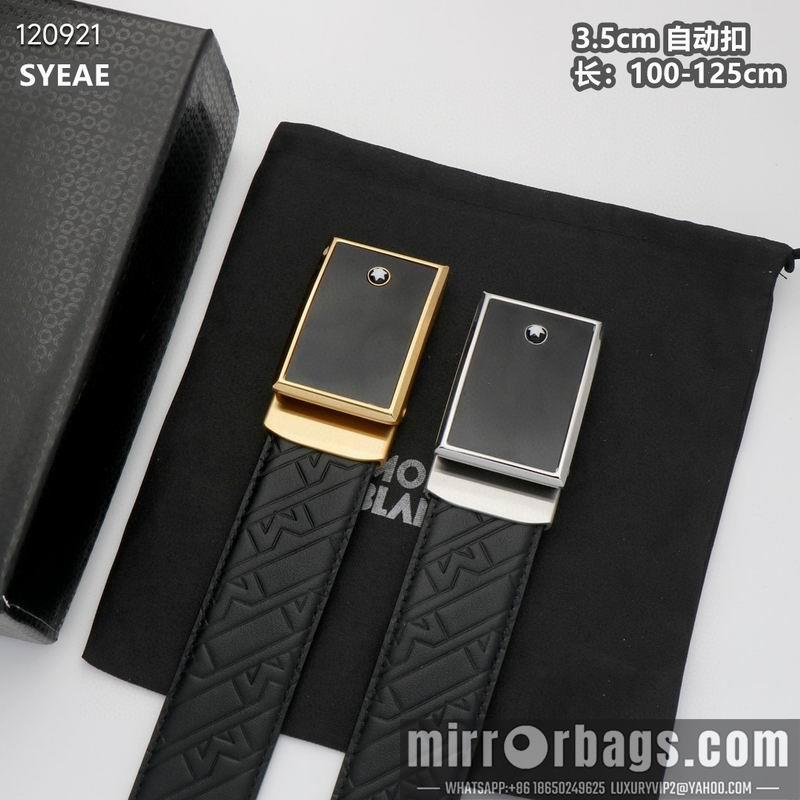 Montblanc belt 自动扣 35mmX100-125cm 8L072008