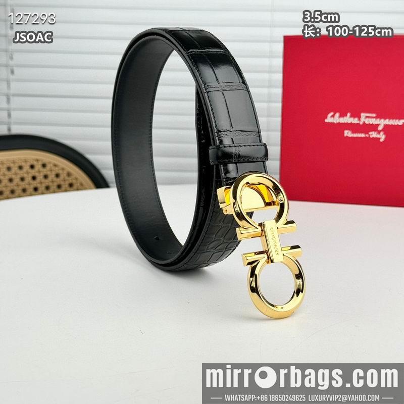 Ferragamo belt 35mmX100-125cm 8L85