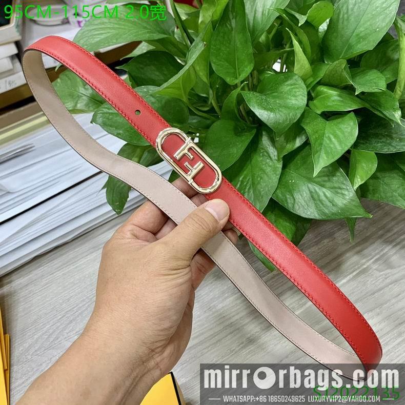 Fendi Belt 20mmX95-115cm 7D07