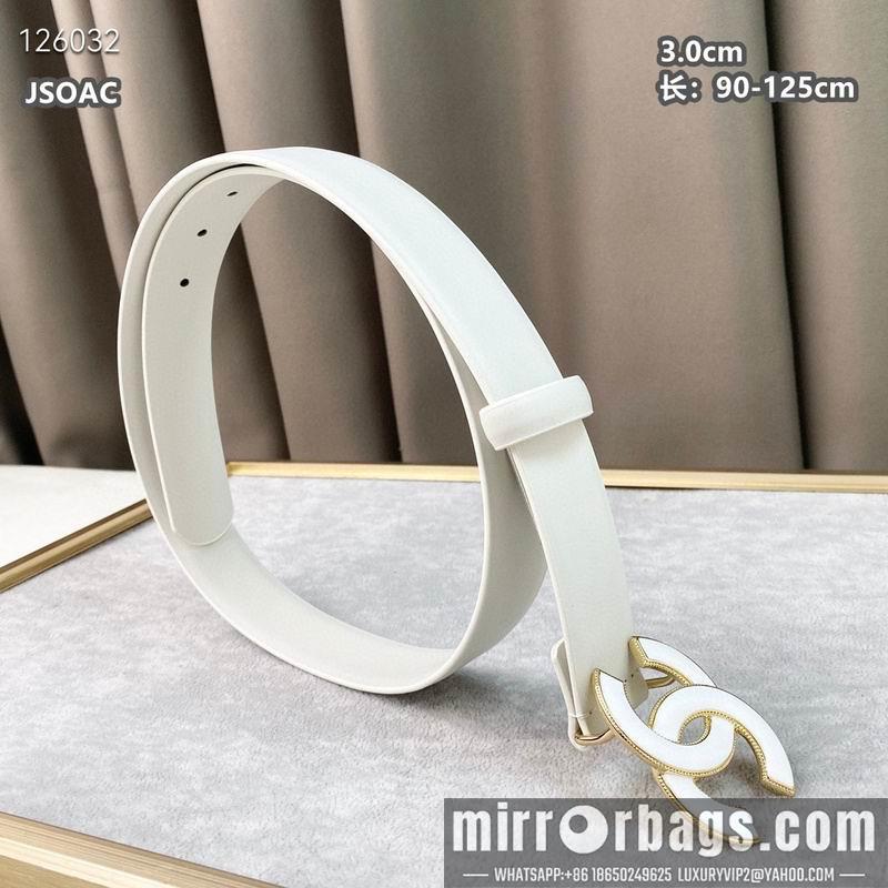 Chanel belt 30mmX90-125cm 8L15