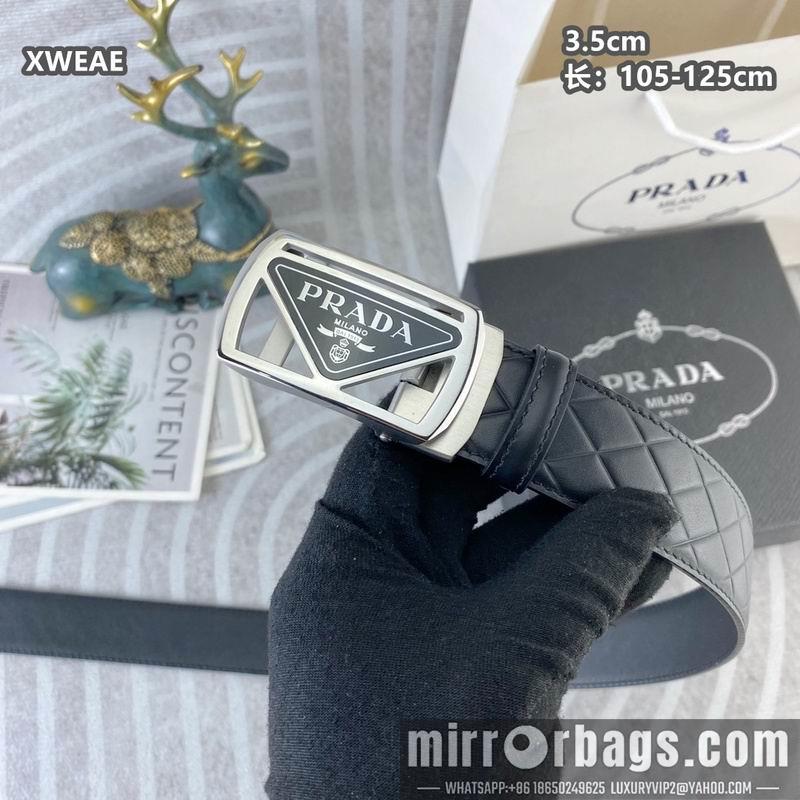 Prada belt 35mmX105-125cm 8L64