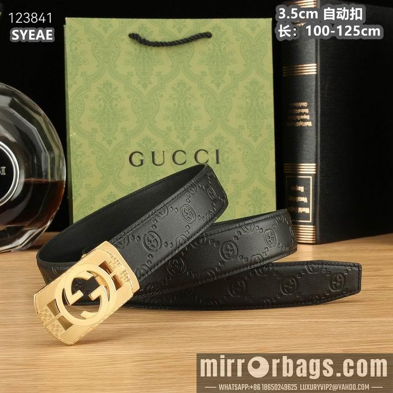 Gucci belt 35mmX100-125cm 8L41
