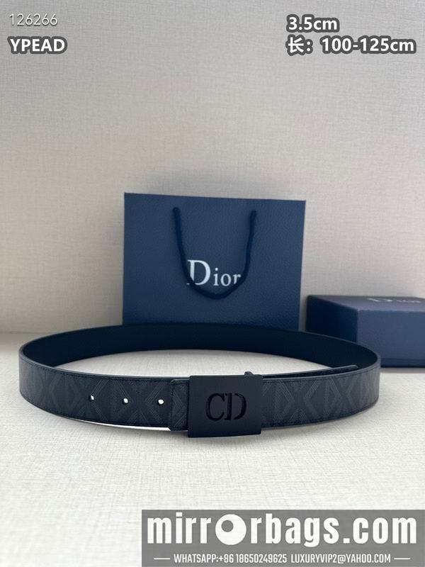 Dior belt 35mmX100-125cm 8L27