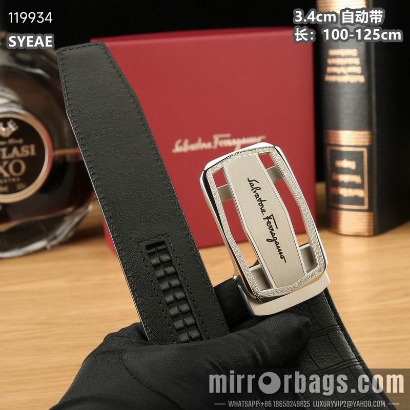 Ferragamo belt 34mmX100-125cm 8L05