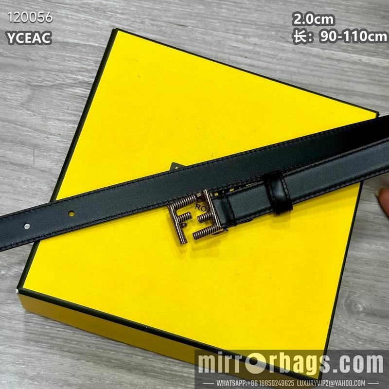 Fendi belt 20mmX90-110cm 8L12