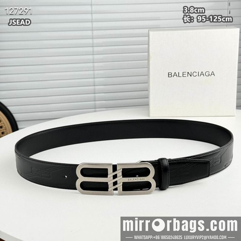 Balenciaga belt 38mmX95-125cm 8L12