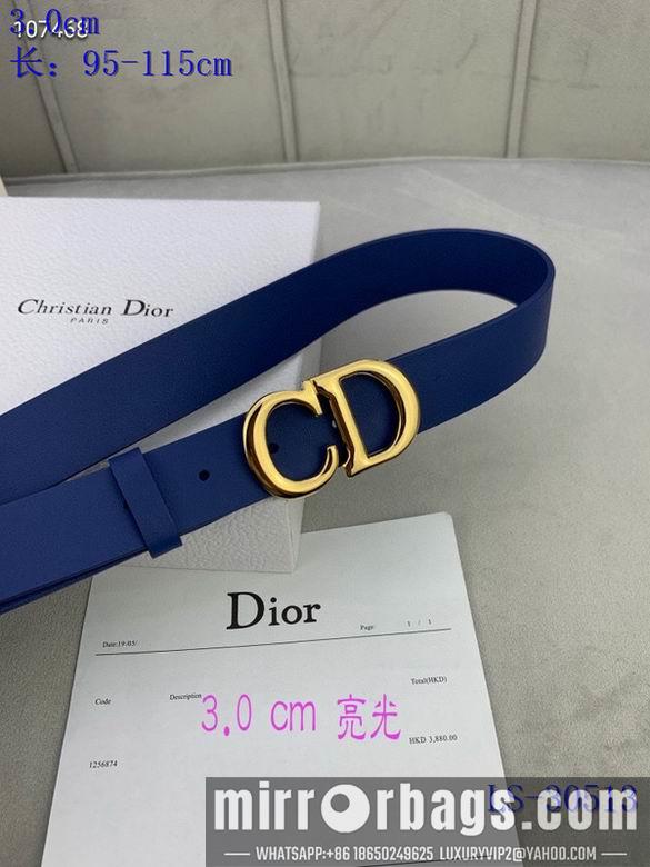 Dior Belt 30mm 95-115cm 8L05