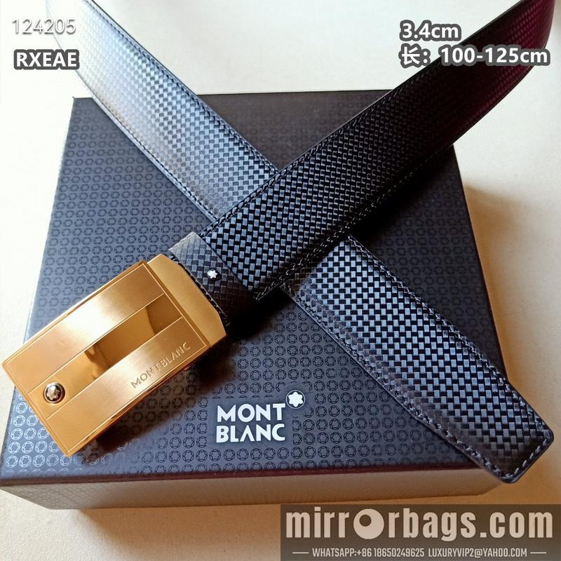 Montlanc belt 34mmX100-125cm 8L11