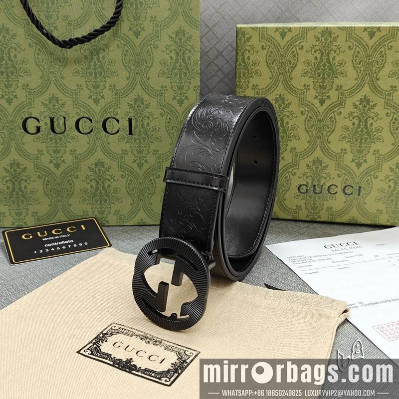 Gucci belt 38mmX90-125cm lb16