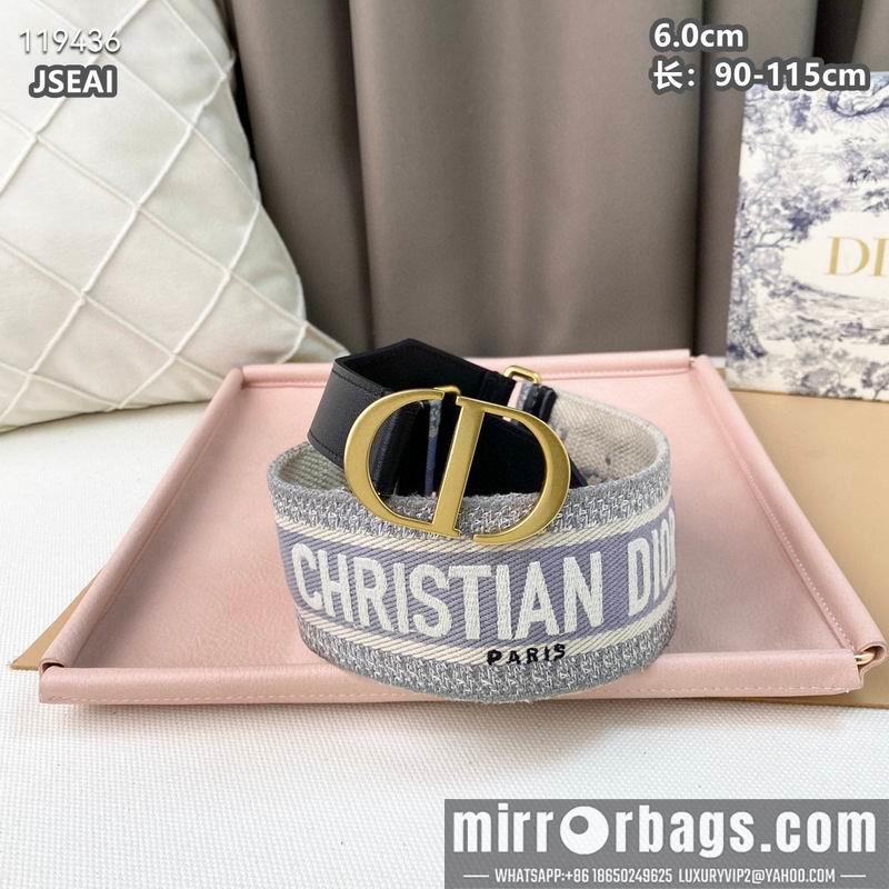 Dior belt 60mmX90-115cm 8L040801