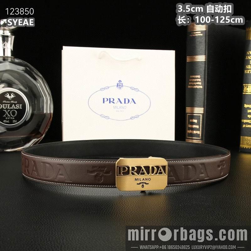 Prada belt 35mmX100-125cm 8L58