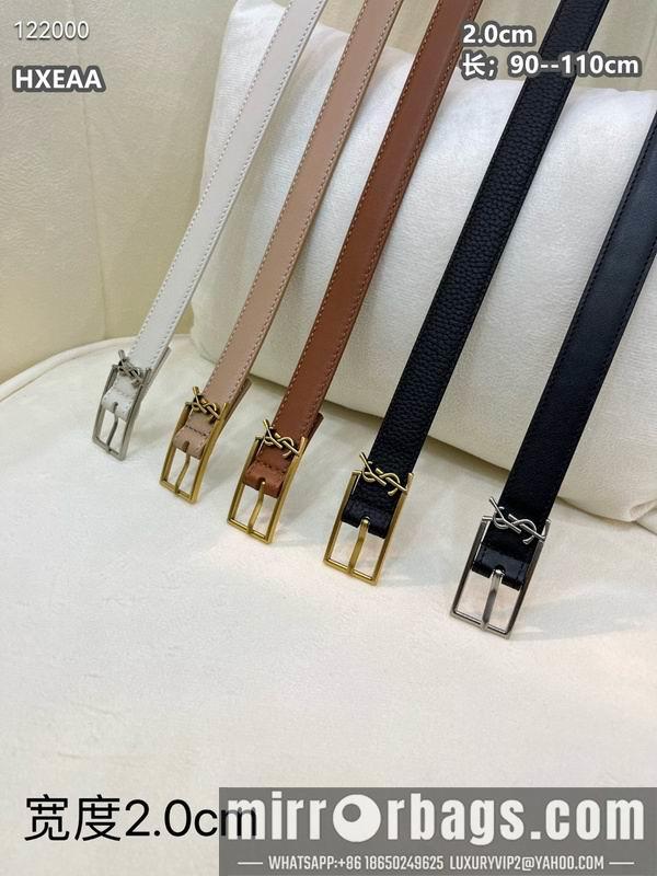 YSL belt 20mmX90-110cm 8L04