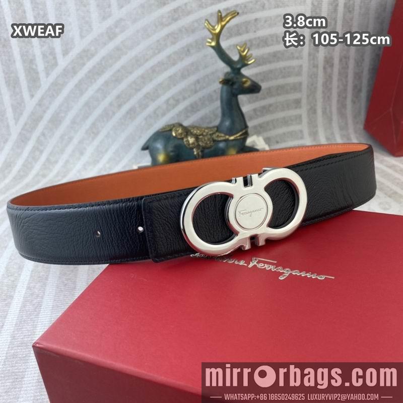 Ferragamo belt 38mmX105-125cm 8L22