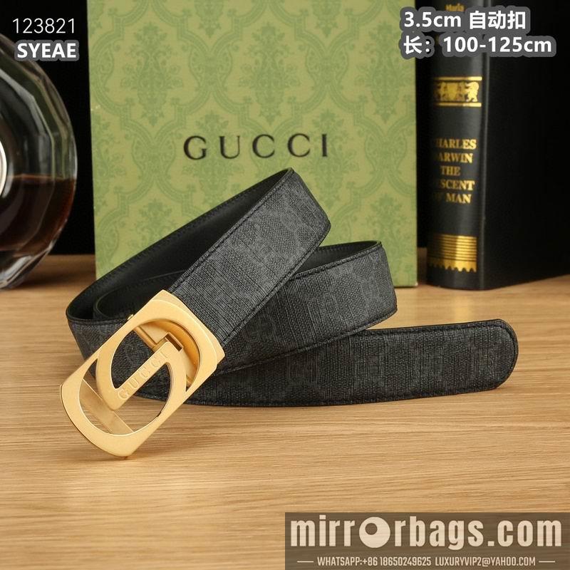Gucci belt 35mmX100-125cm 8L47