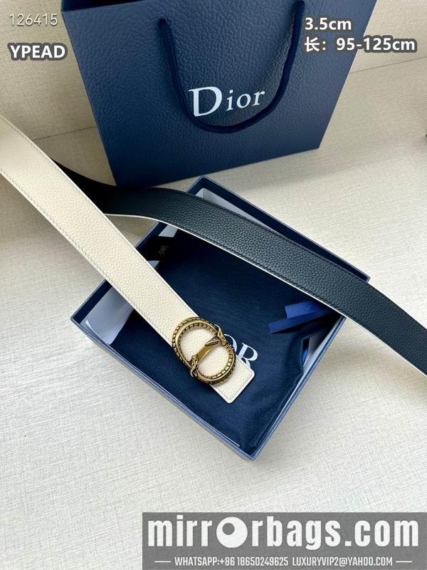 Dior belt 35mmX95-125cm 8L20