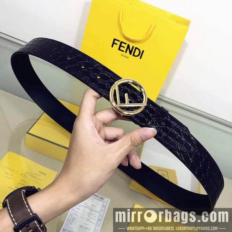 Fendi Belt 38mmX95-125cm 7D51