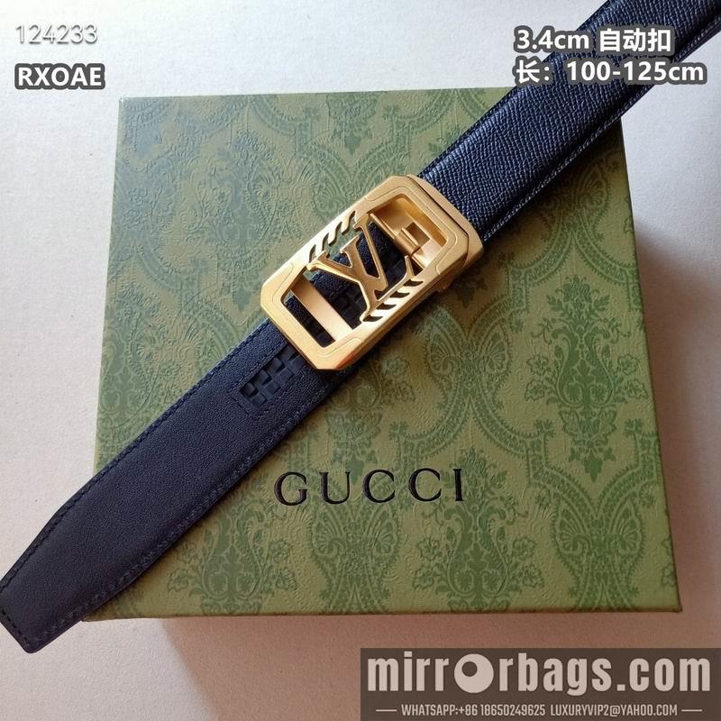 LV belt 34mmX100-125cm 8L29
