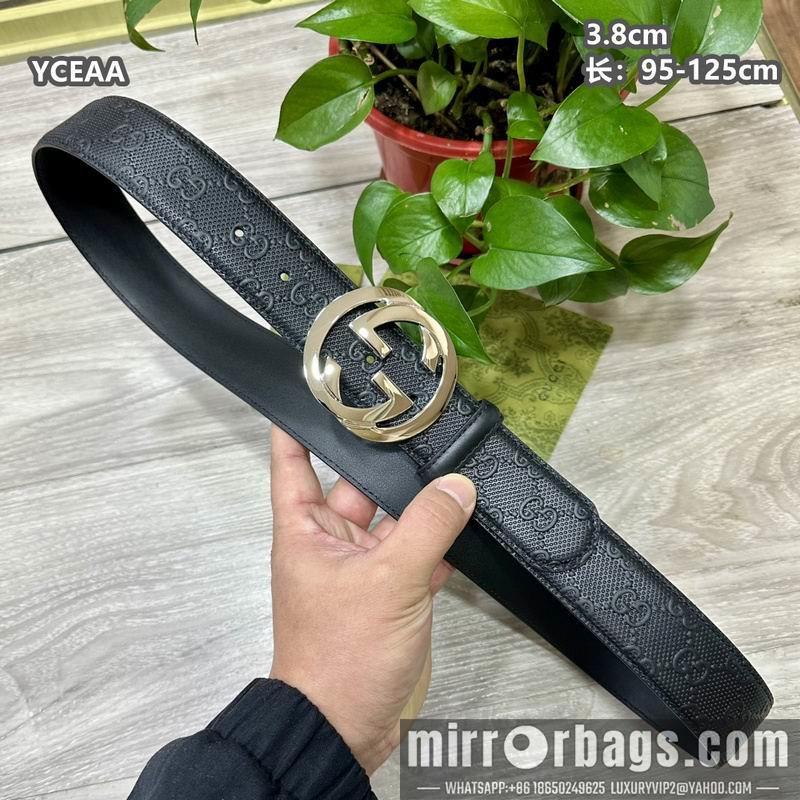 Gucci belt 38mmX95-125cm 8L56