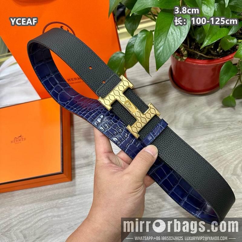 Hermes belt 38mmX100-125cm 8L60