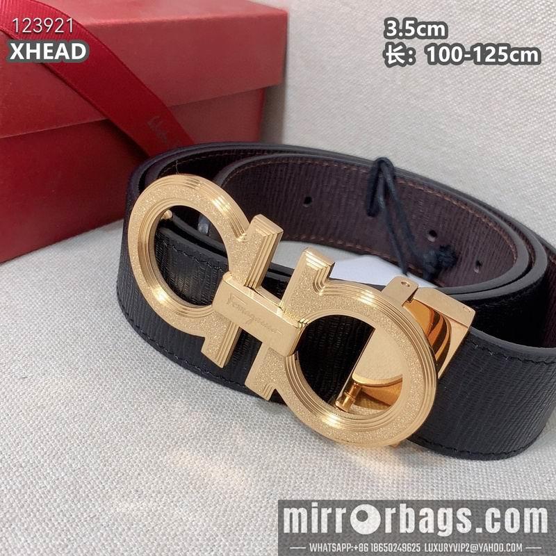 Ferragamo belt 35mmX100-125cm 8L37