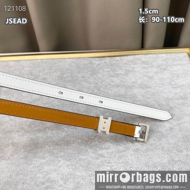 Hermes belt 15mmX90-110cm 8L01
