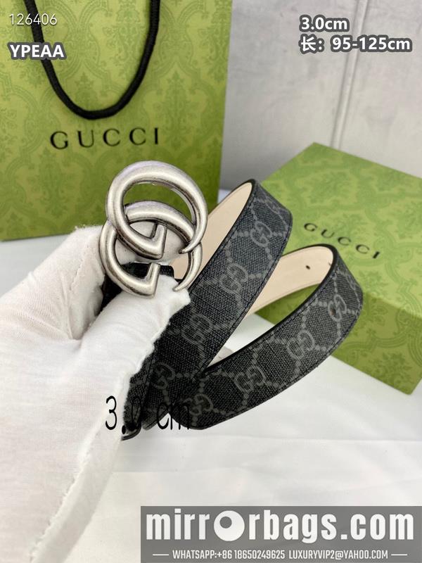 Gucci belt 30mmX95-125cm 8L20