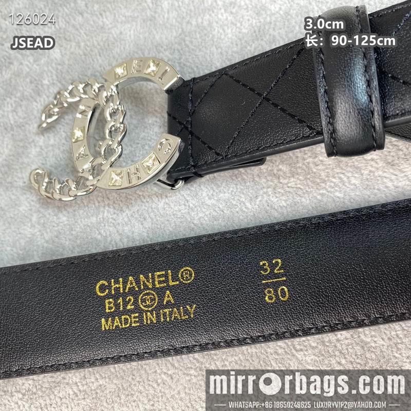 Chanel belt 30mmX90-125cm 8L14