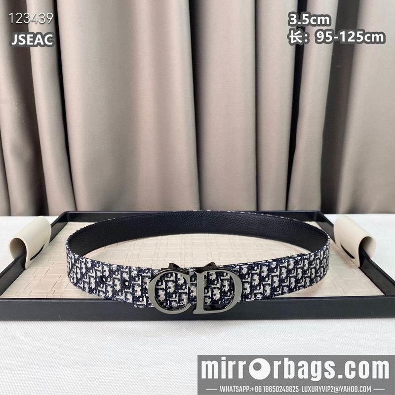 Dior belt 35mmX95-125cm 8L24