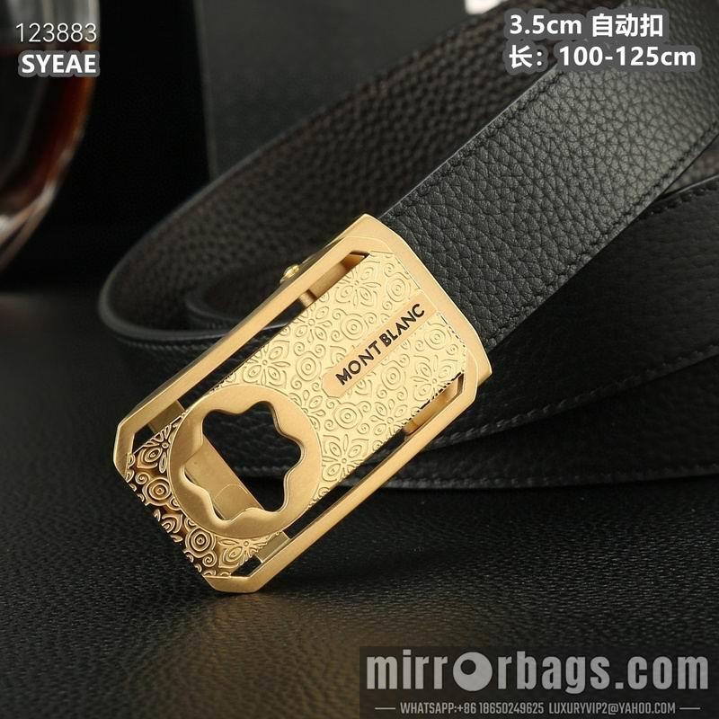 Montlanc belt 35mmX100-125cm 8L44