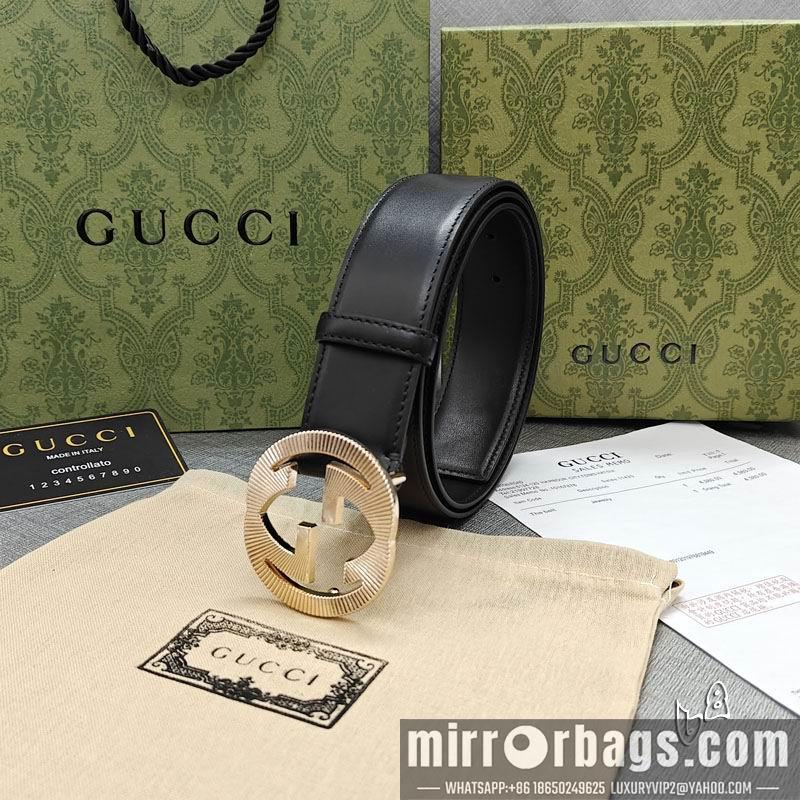 Gucci belt 38mmX90-125cm lb17