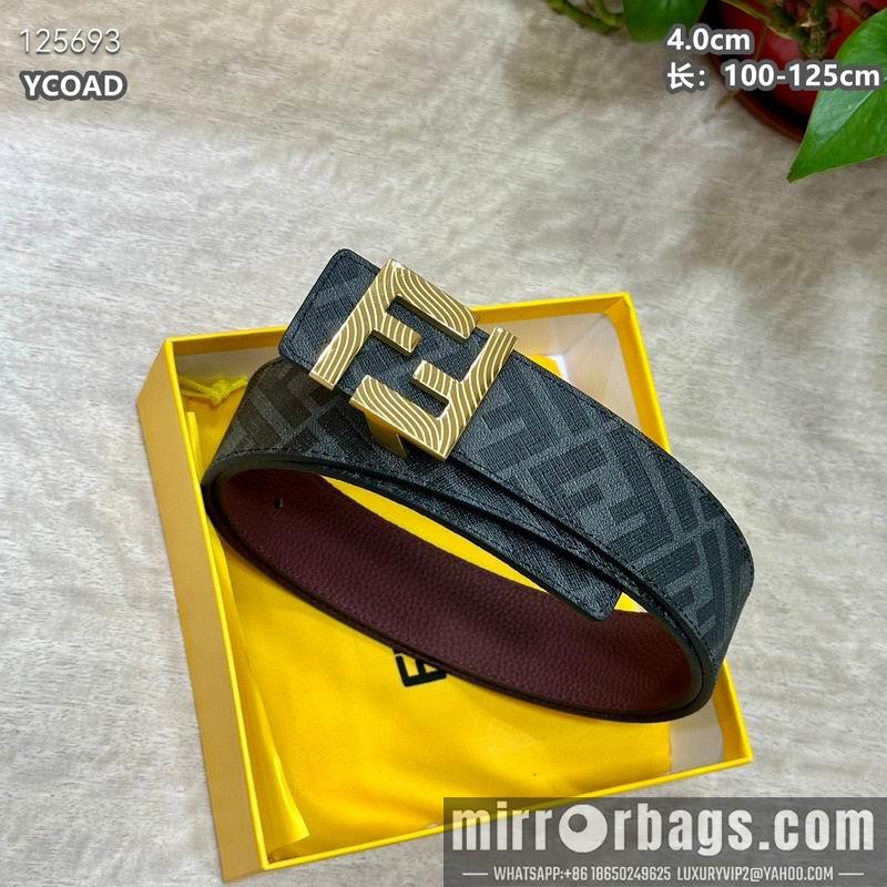 Fendi belt 40mmX100-125cm 8L26