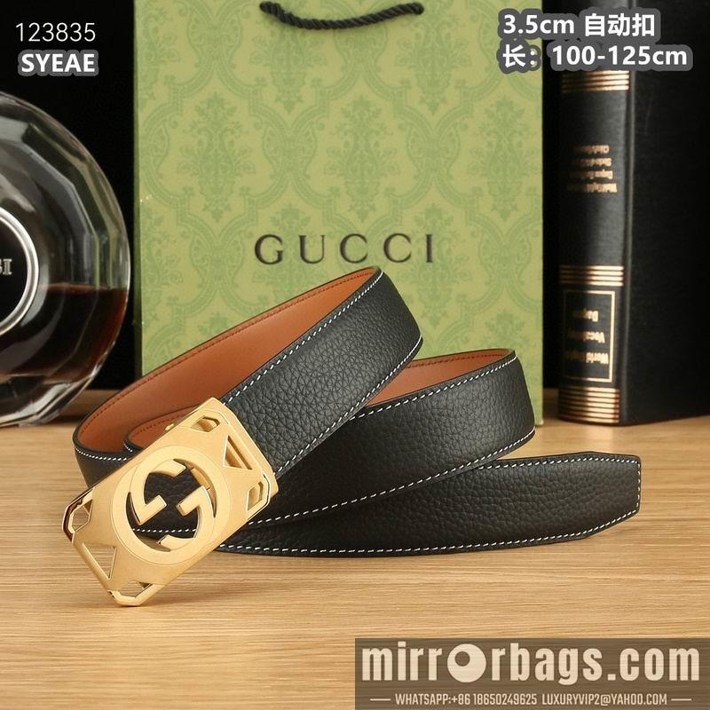 Gucci belt 35mmX100-125cm 8L42
