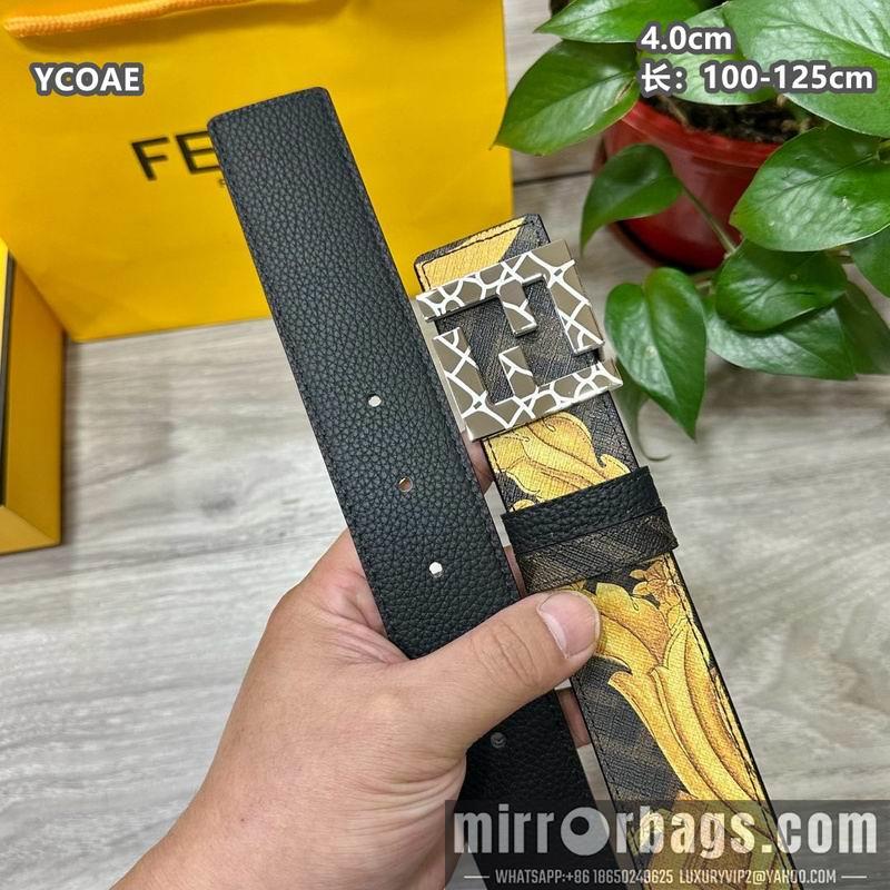 Fendi belt 40mmX100-125cm 8L149