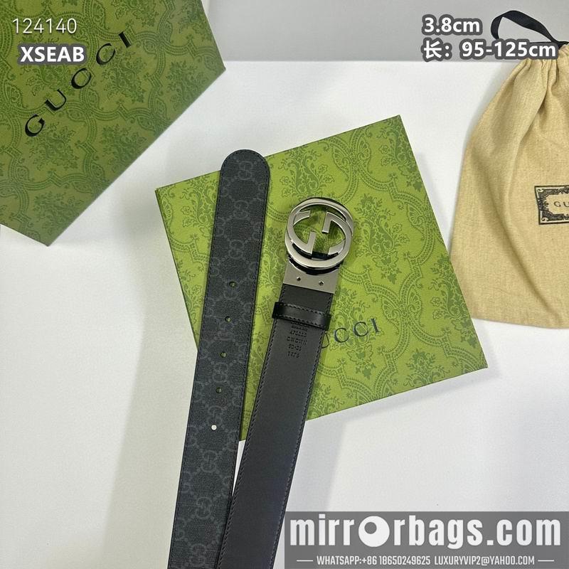 Gucci belt 38mmX95-125cm 8L09
