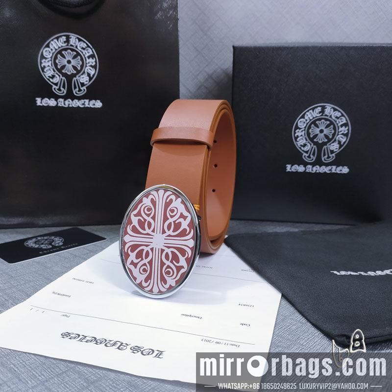 Chrome Hearts belt 38mmX80-125cm lb082002
