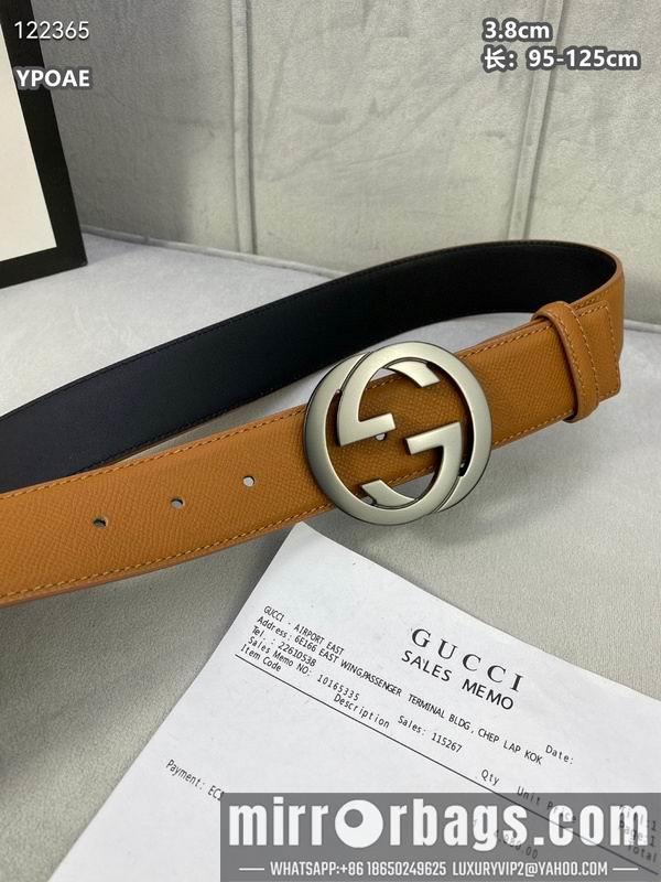 Gucci belt 38mmX95-125cm 8L22