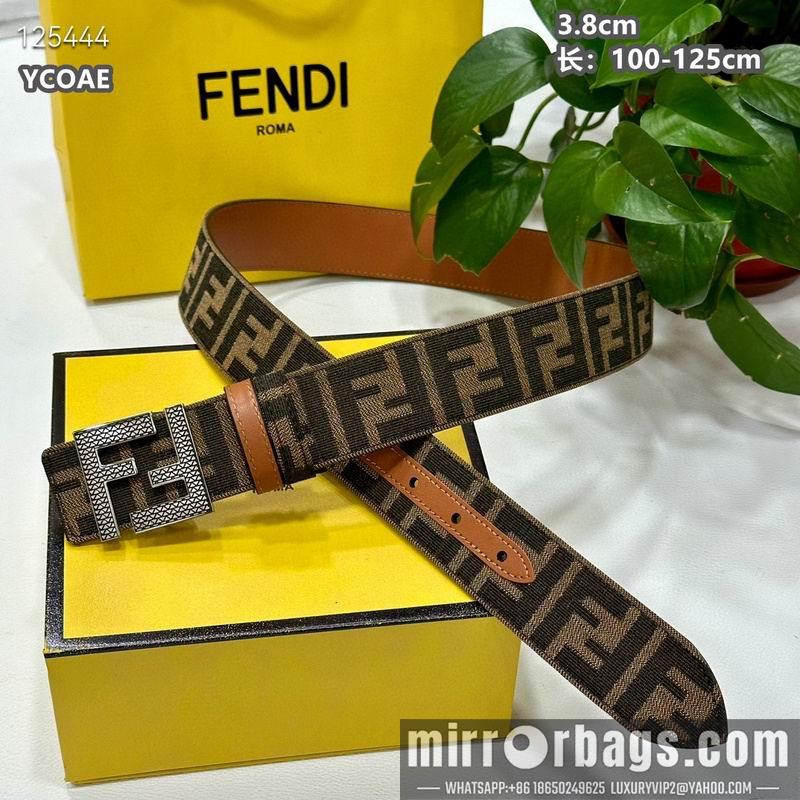 Fendi belt 38mmX100-125cm 8L13