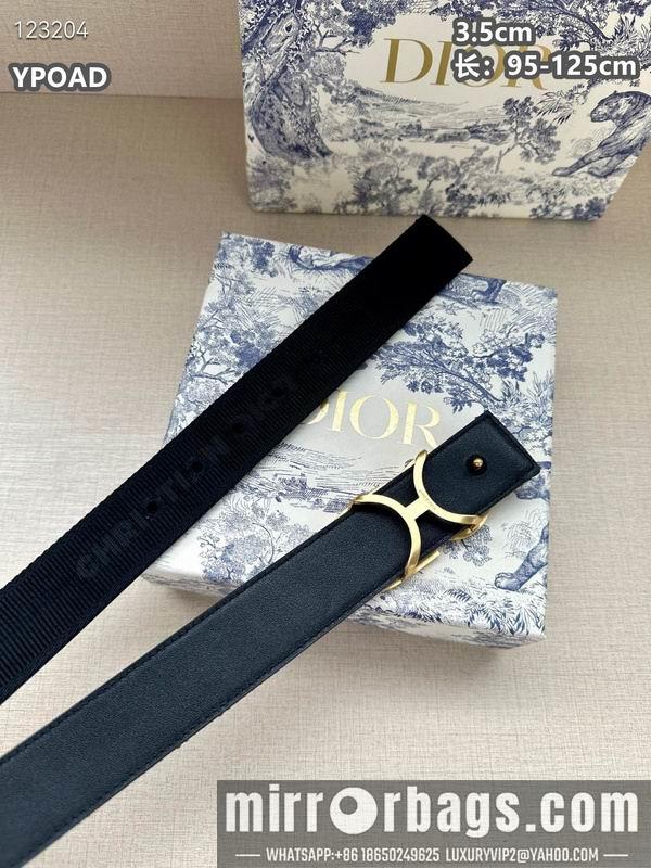 Dior belt 35mmX95-125cm 8L23